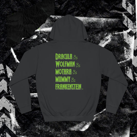CLASSIC MONSTERS   - Unisex College Hoodie
