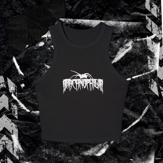 Arachnophilia - Women's Micro Rib Racer Tank Top