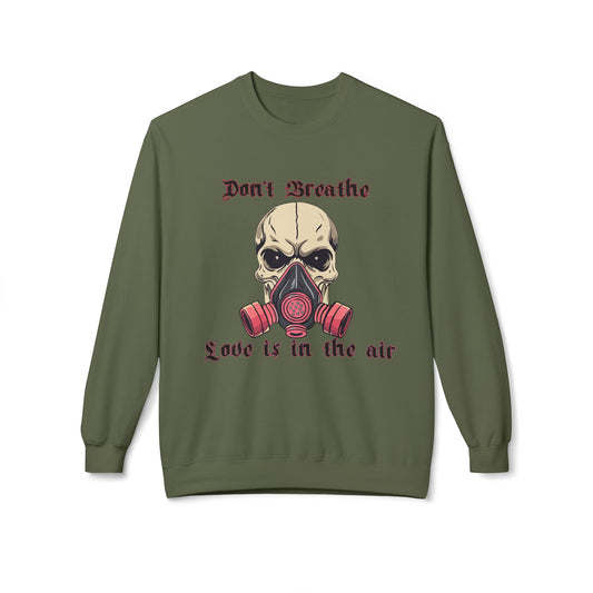 Love is In The Air - Unisex Midweight Softstyle Fleece Crewneck Sweatshirt