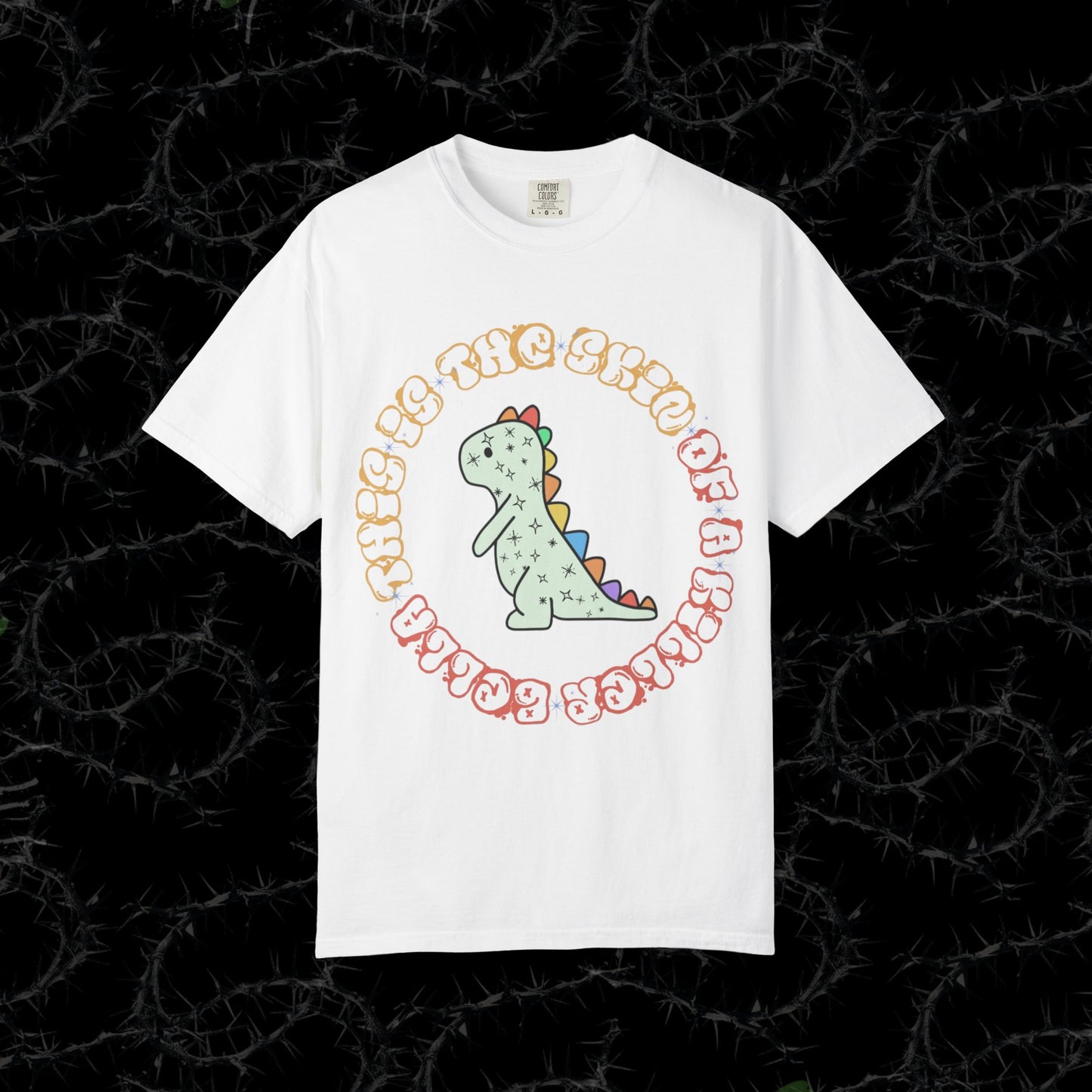 This is the Skin of A Killer Bella - Unisex Garment-Dyed T-shirt.