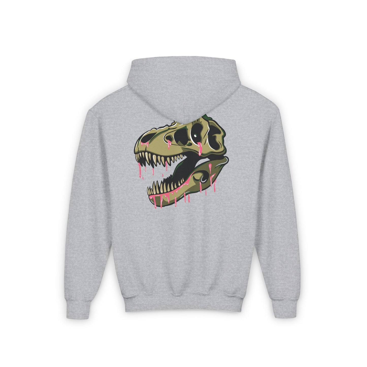 PINK SLIME ROSIE THE REX - Youth Heavy Blend Hooded Sweatshirt