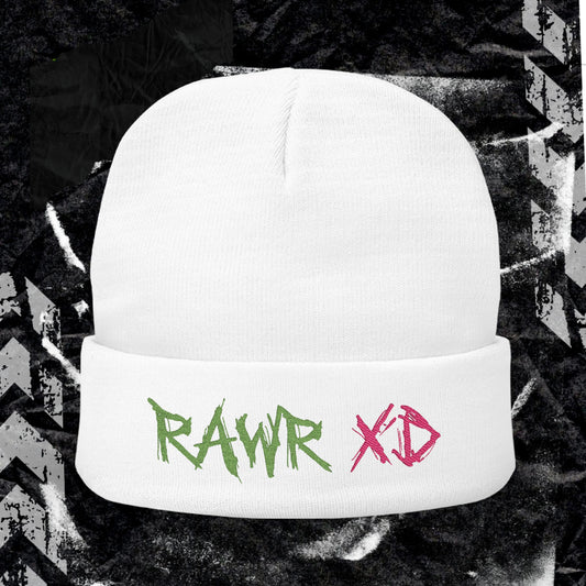 RAWR XD - Knit Beanie (Embroidery)