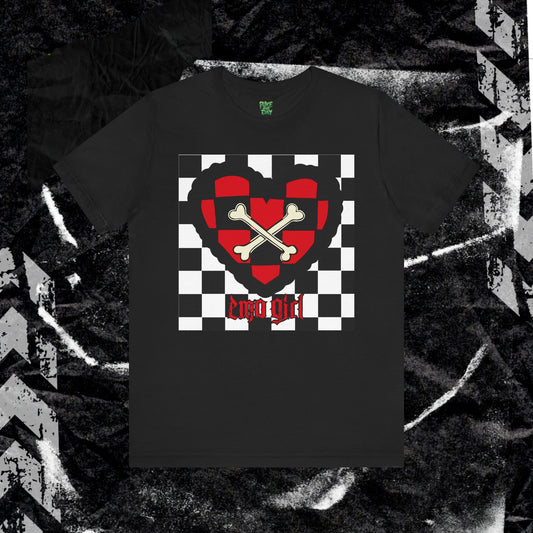 Emo Girl - Unisex Jersey Short Sleeve Tee