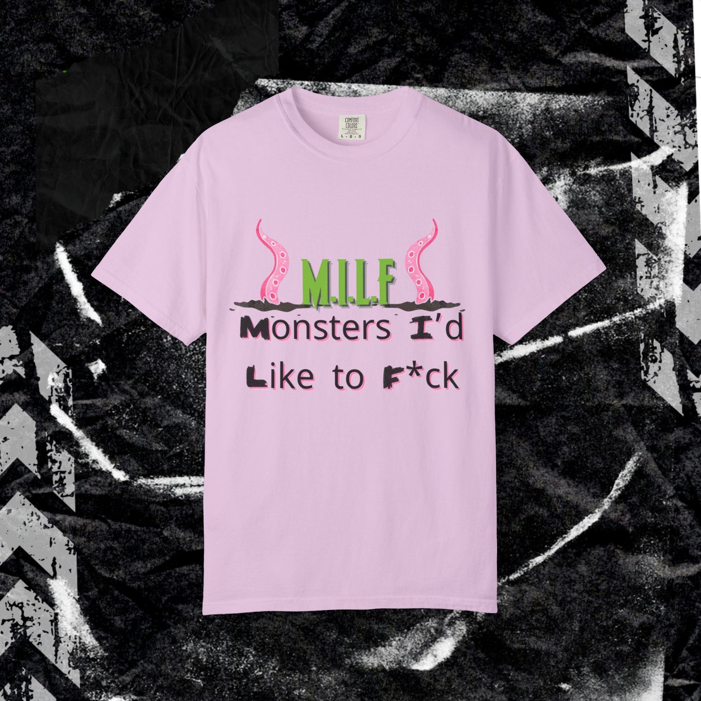 M.I.L.F. - Unisex Garment-Dyed T-shirt.