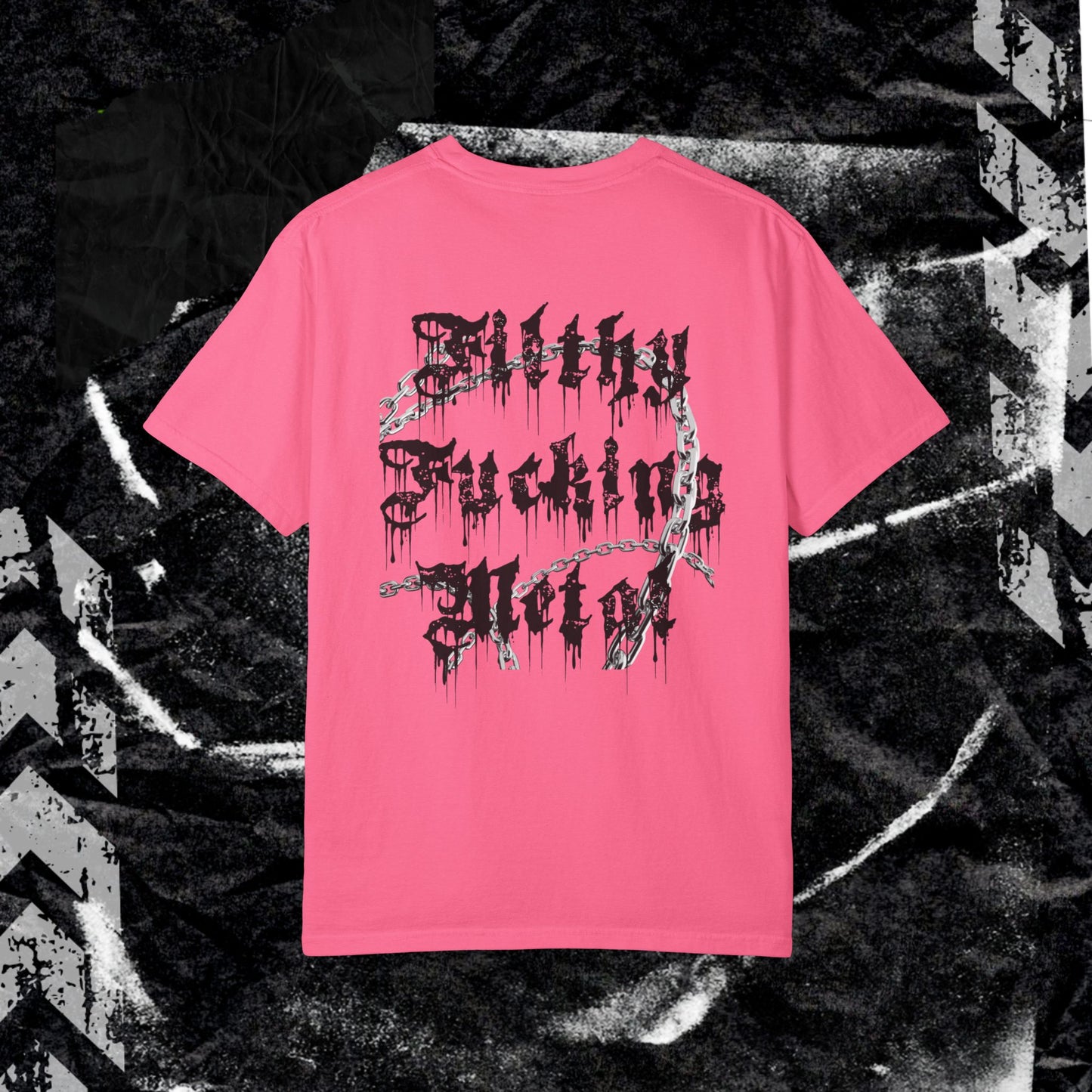 FILTHY F*CKING METAL - Unisex Garment-Dyed T-shirt.