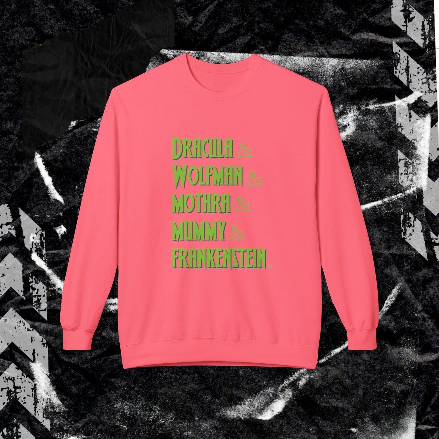 CLASSIC MONSTERS - Unisex Midweight Softstyle Fleece Crewneck Sweatshirt