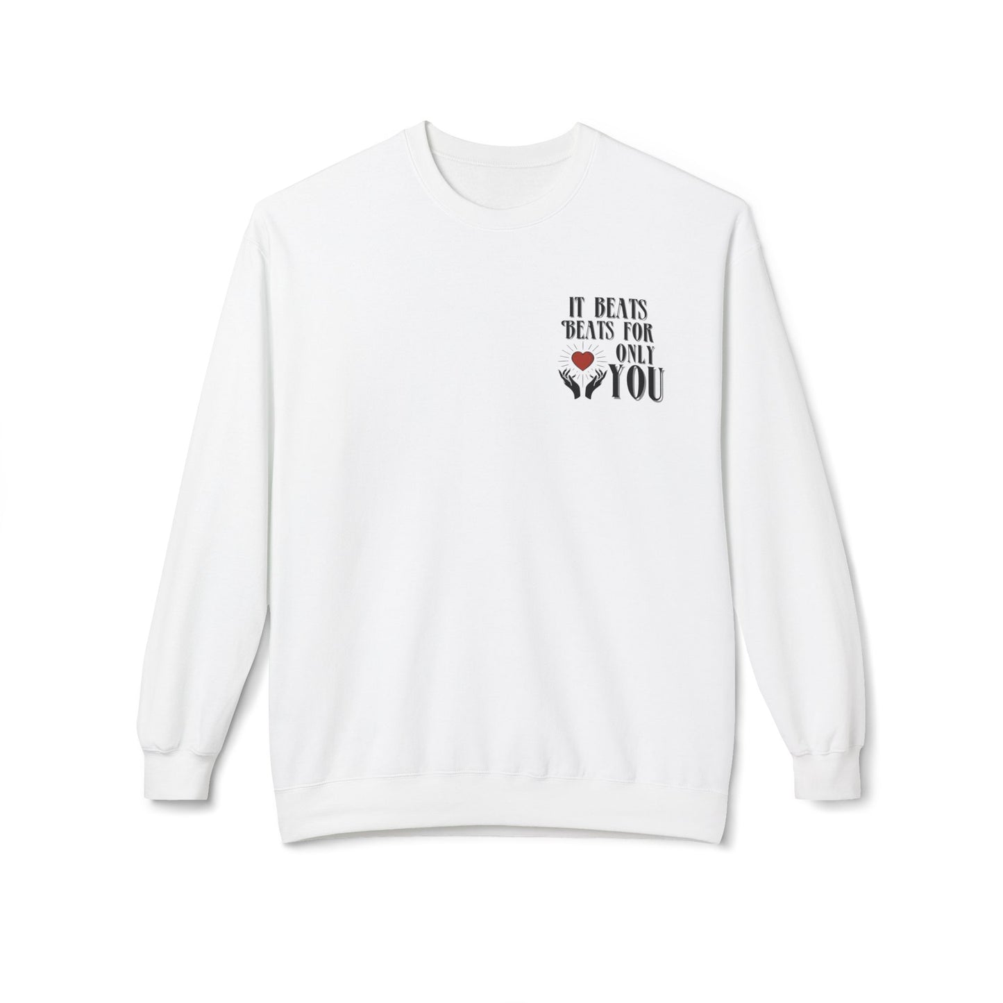 Beats For Only You - Unisex Midweight Softstyle Fleece Crewneck Sweatshirt