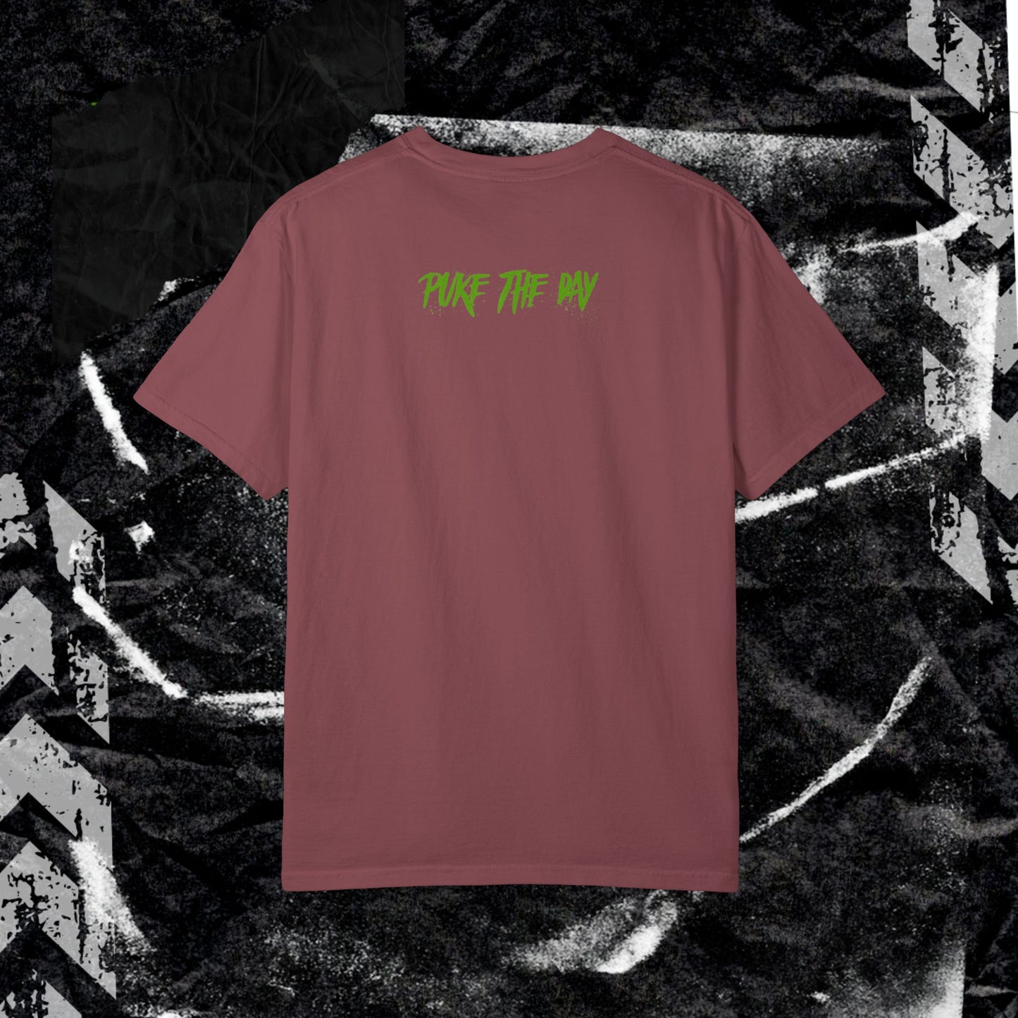 HERE LIES THE HEADLESS HORSEMAN - Unisex Garment-Dyed T-shirt.