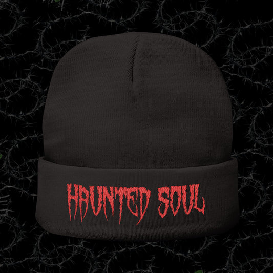 HAUNTED SOUL - Knit Beanie (Embroidery)