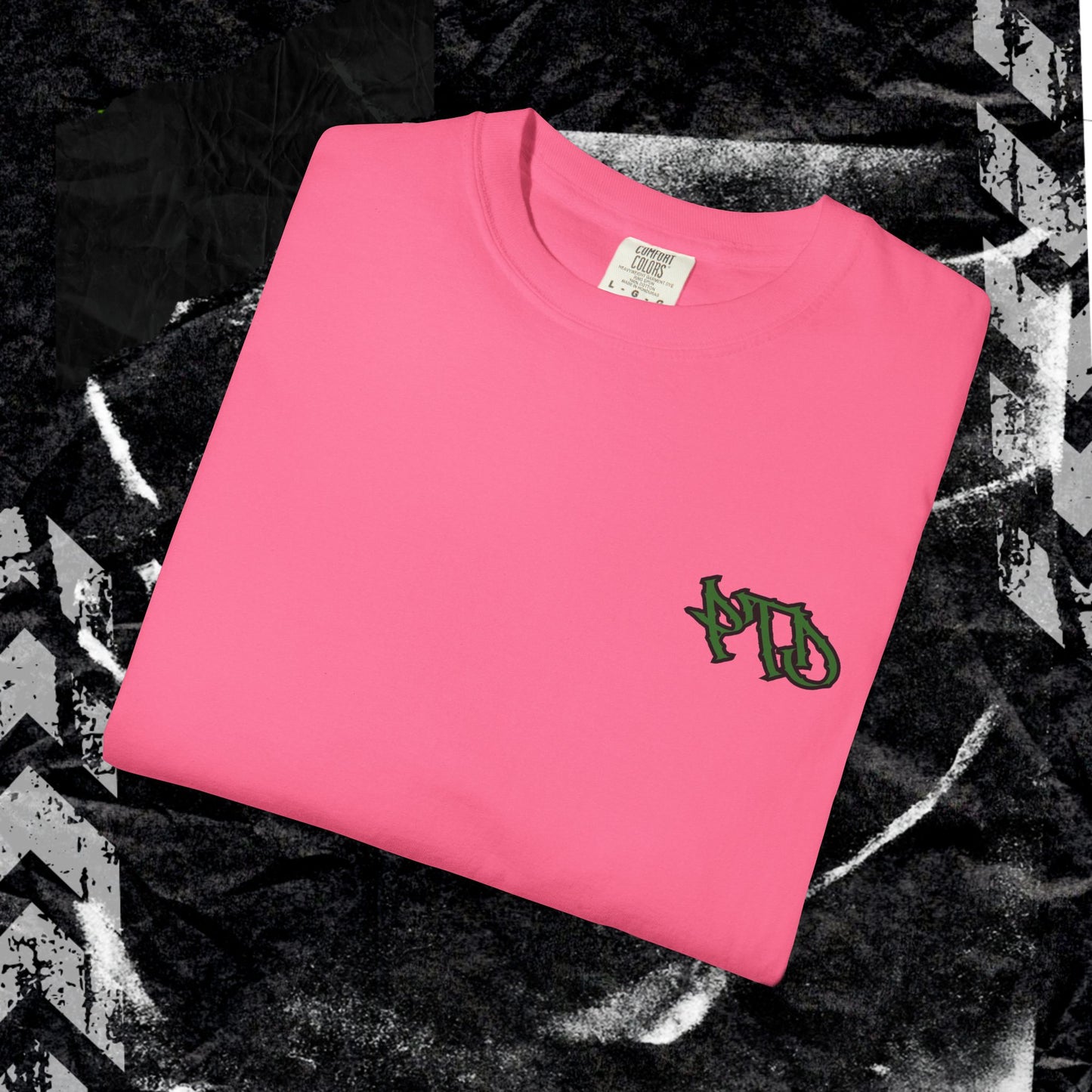 Stay Weird. (BACK PRINT) - Unisex Garment-Dyed T-shirt.