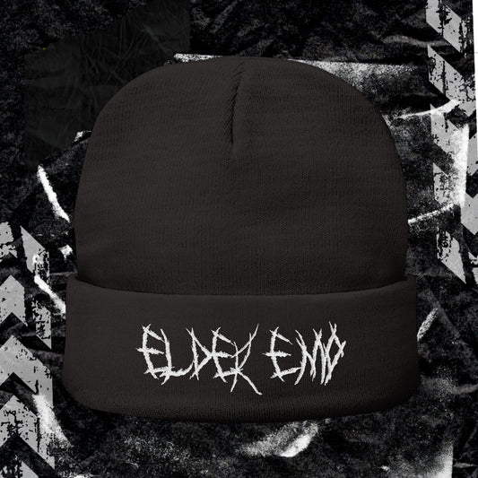 Elder Emo - Knit Beanie (Embroidery)