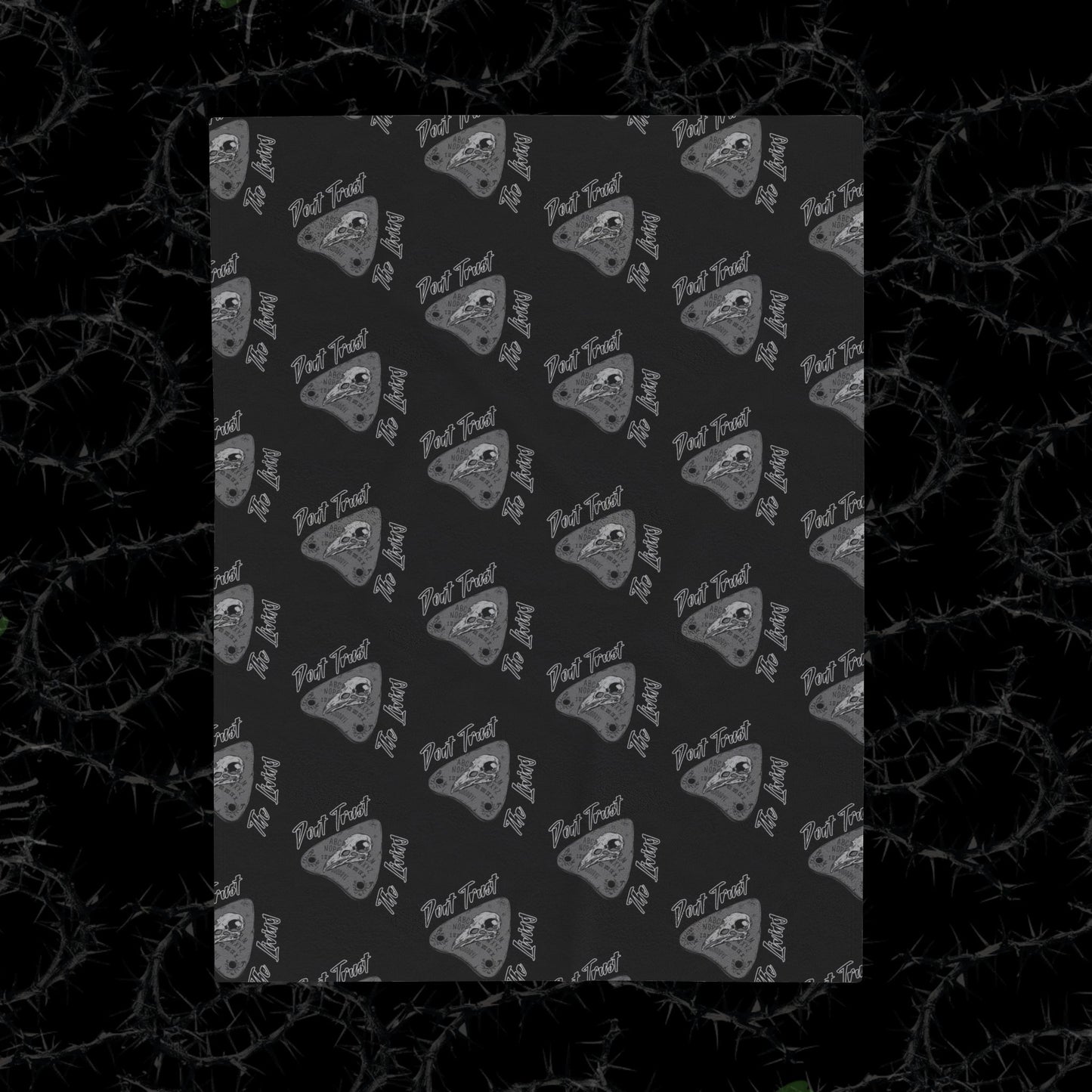 Dont Trust The Living - Velveteen Plush Blanket