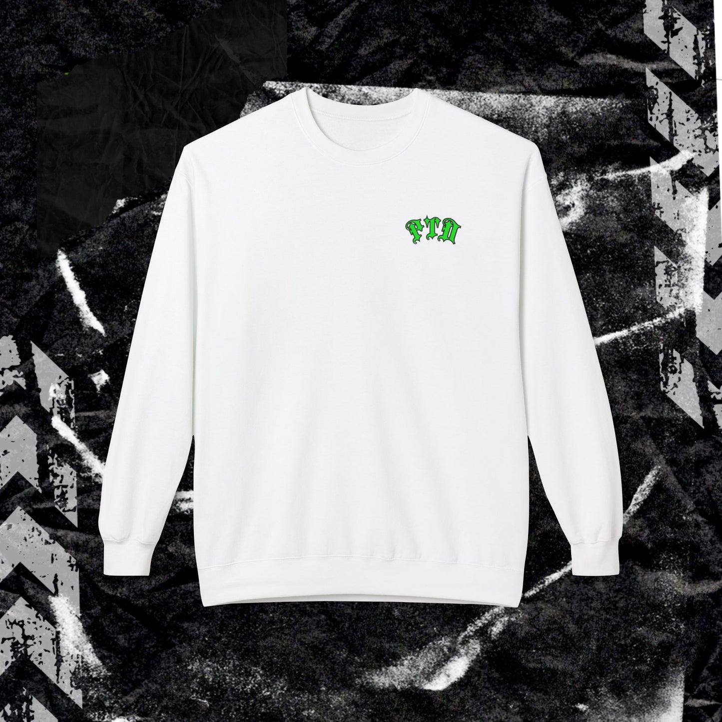 BARBED WIRE SINNER - Unisex Midweight Softstyle Fleece Crewneck Sweatshirt