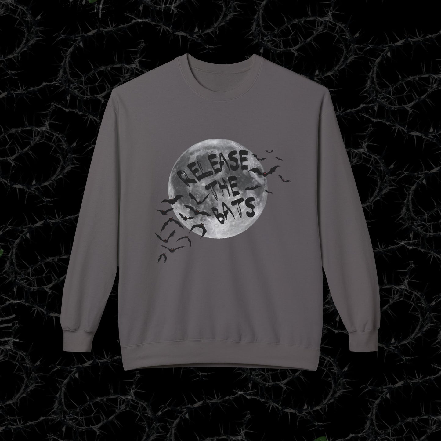 RELEASE THE BATS - Unisex Midweight Softstyle Fleece Crewneck Sweatshirt