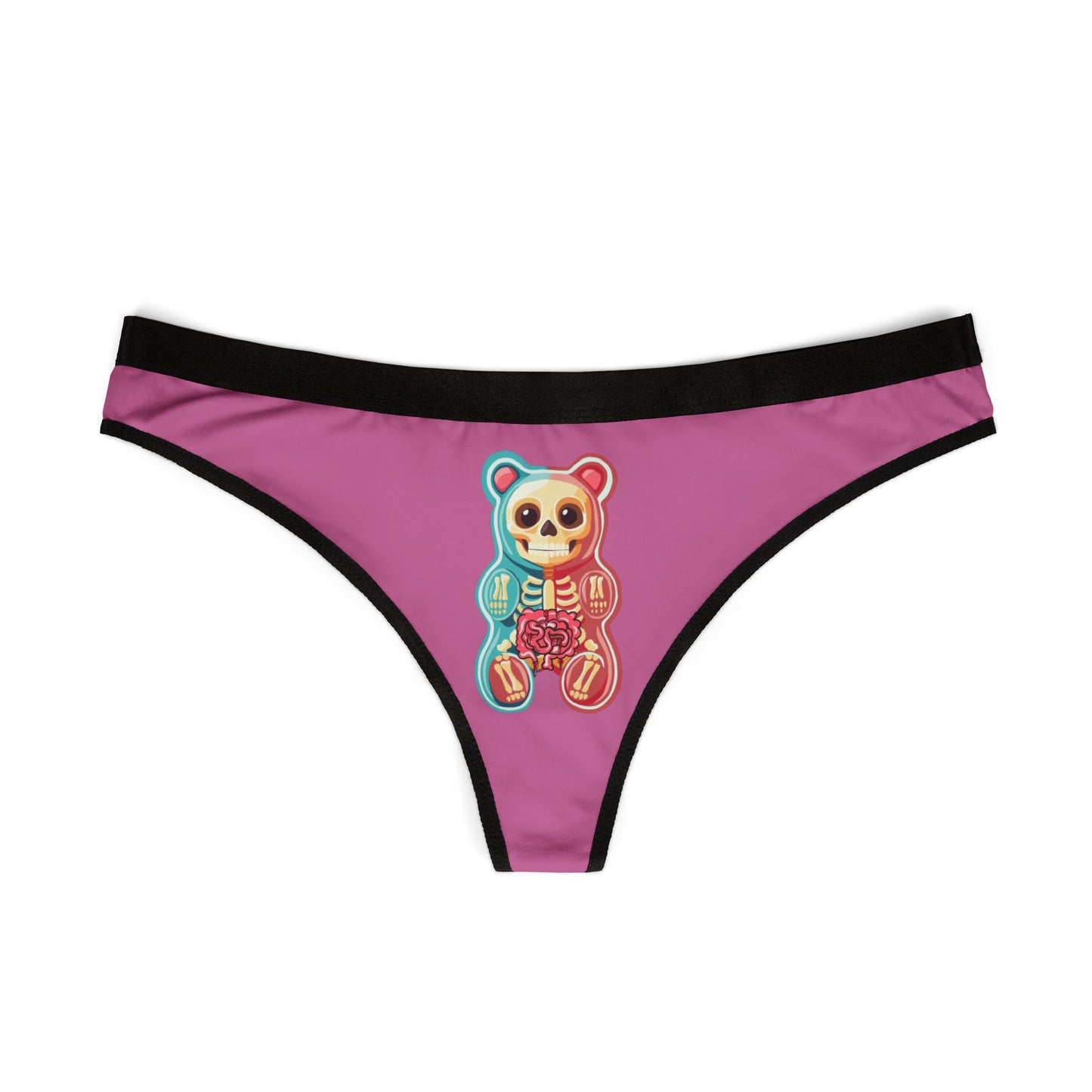 Eat My Guts Gummy  - Women's Thongs (AOP)