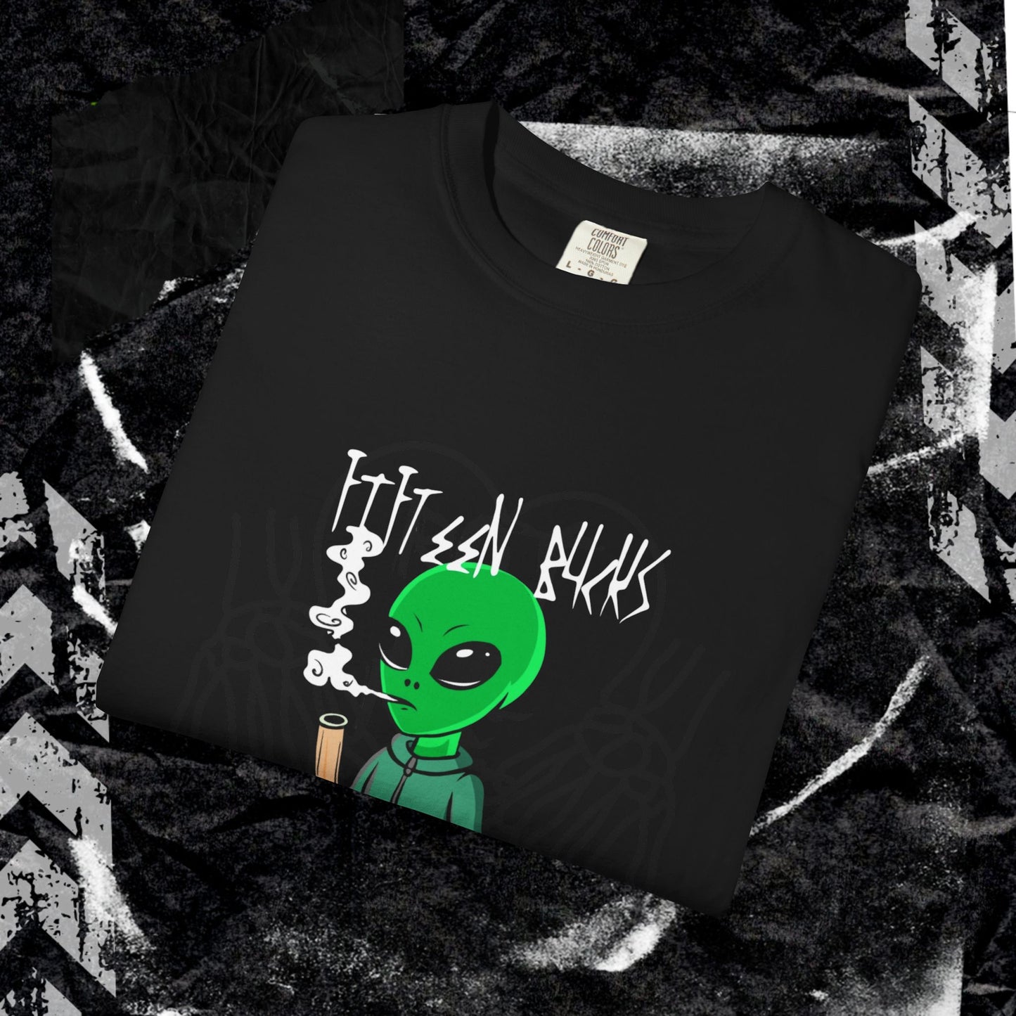 Fifteen Bucks Lil Man - Unisex Garment-Dyed T-shirt.
