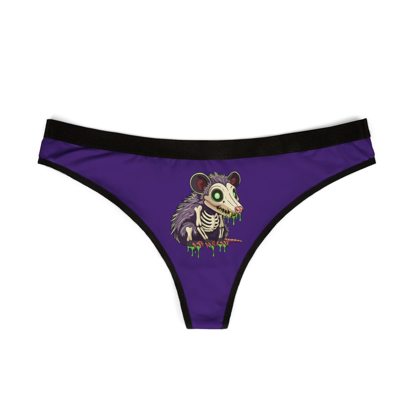 Slime Opossum - Women's Thongs (AOP)