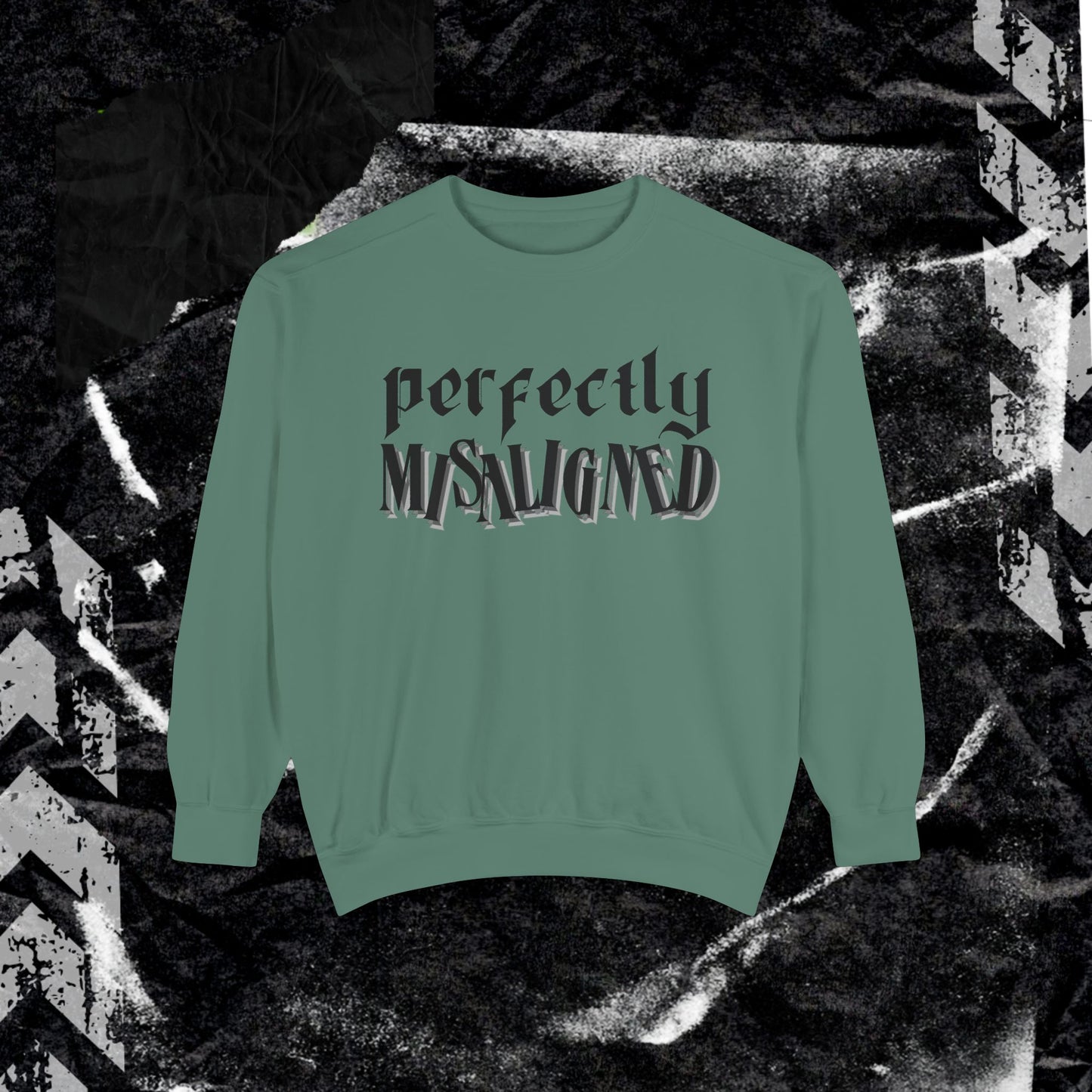 Perfectly Misaligned - Dyed Sweatshirt