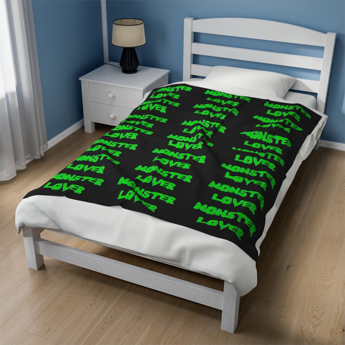 Monster Lover - Velveteen Plush Blanket