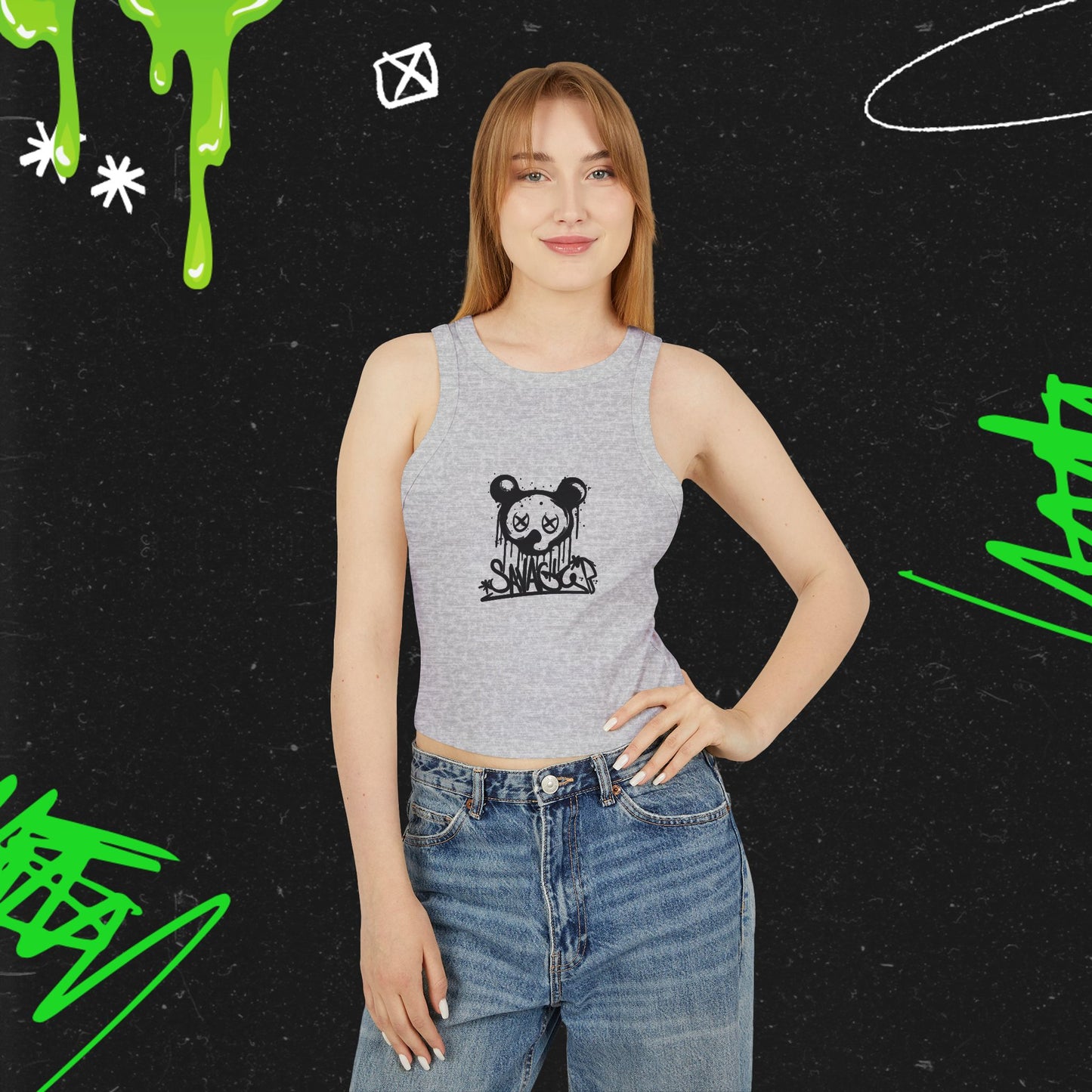 Savage - Women's Micro Rib Racer Tank Top