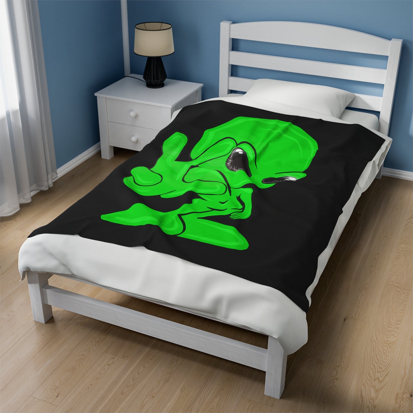 ALIEN BOYS  - Velveteen Plush Blanket