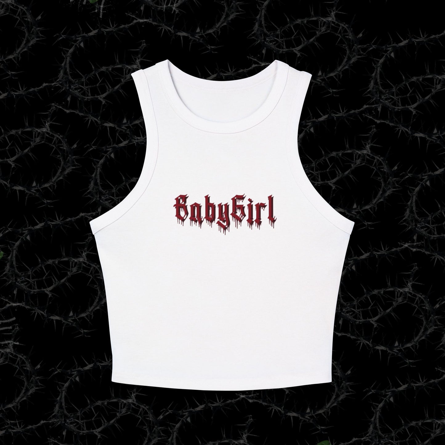 Babygirl - Women's Micro Rib Racer Tank Top