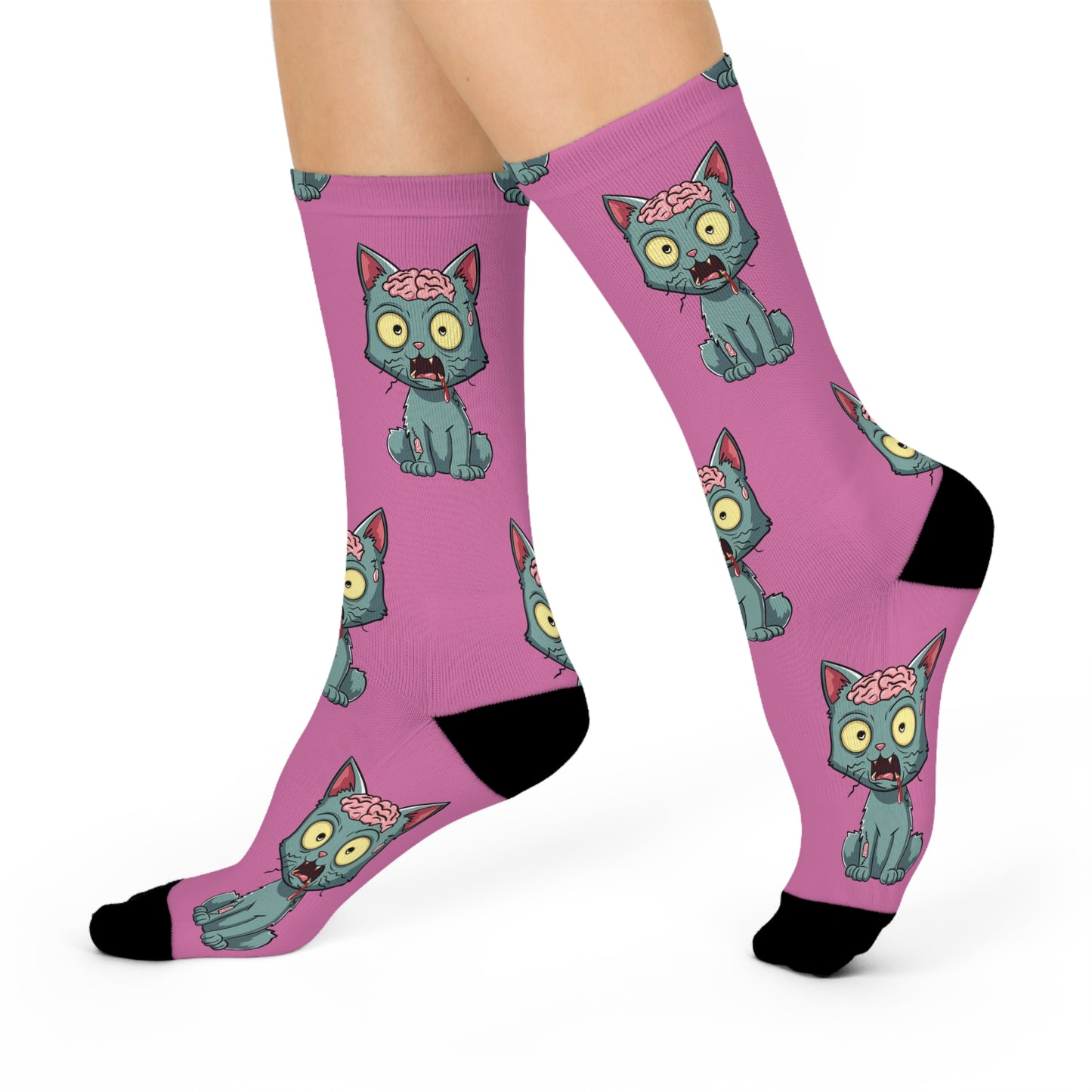 Zombie Cat Socks