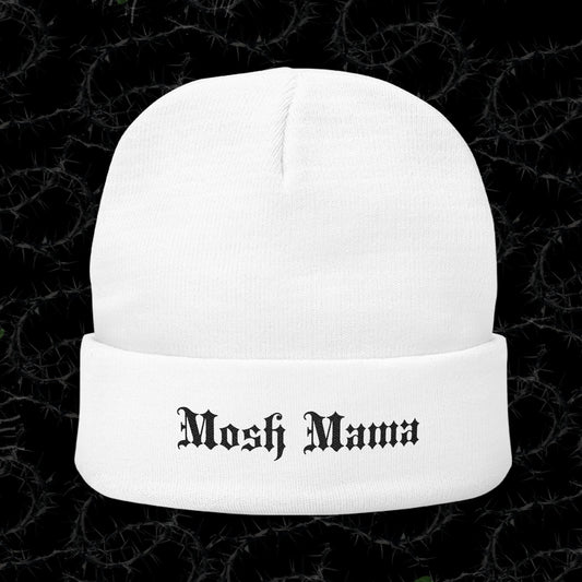 Mosh Mama - Knit Beanie (Embroidery)