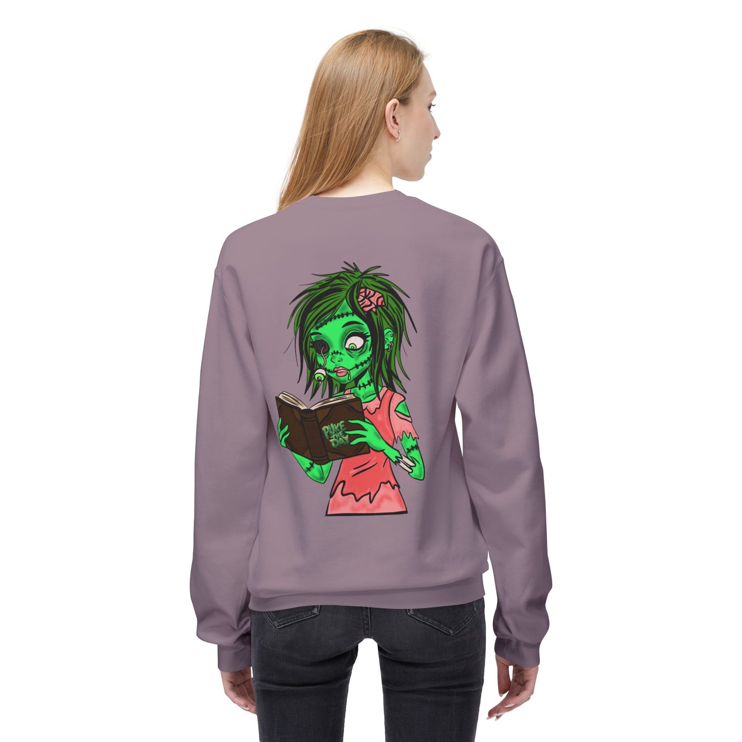 Living Dead Girl - Unisex Midweight Softstyle Fleece Crewneck Sweatshirt