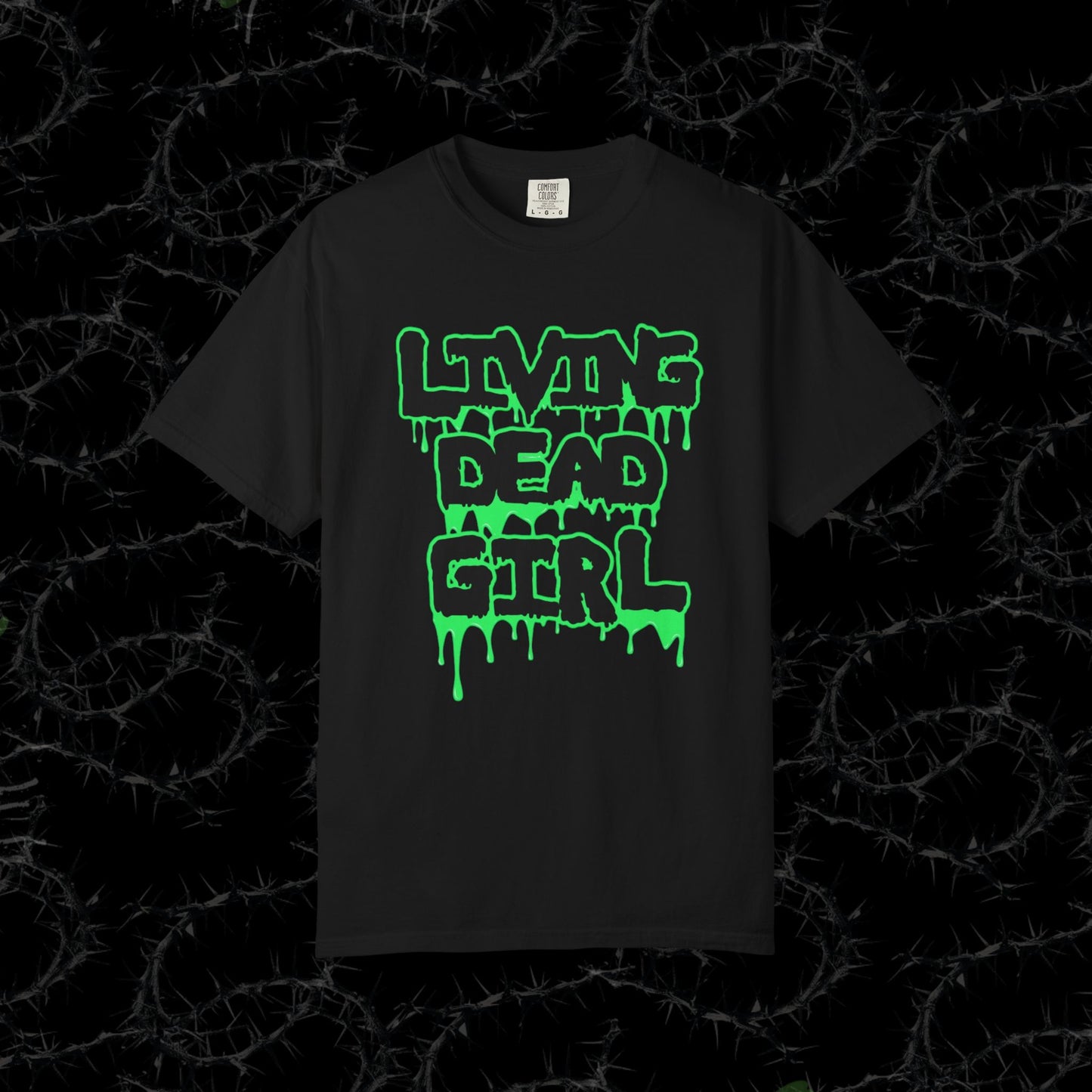 Living Dead Girl - Unisex Garment-Dyed T-shirt.