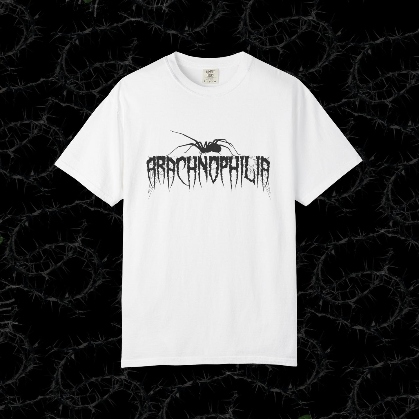 Arachnophilia - Unisex Garment-Dyed T-shirt.