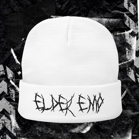Elder Emo - Knit Beanie (Embroidery)