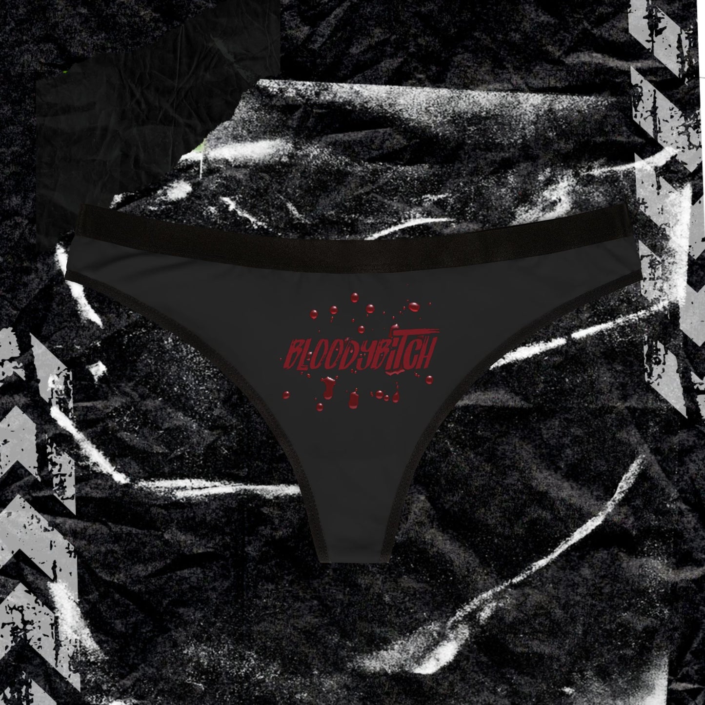 BLOODY BITCH - Women's Thongs (AOP) l