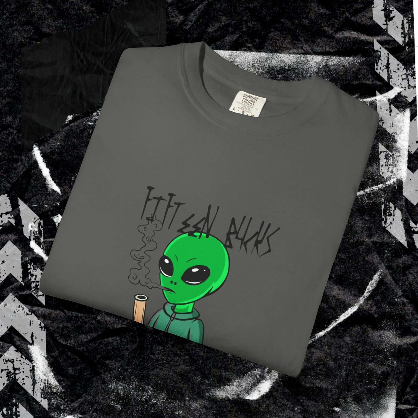 Fifteen Bucks Lil Man - Unisex Garment-Dyed T-shirt.