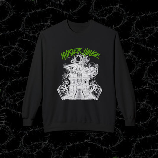 MURDER HOUSE - Unisex Midweight Softstyle Fleece Crewneck Sweatshirt