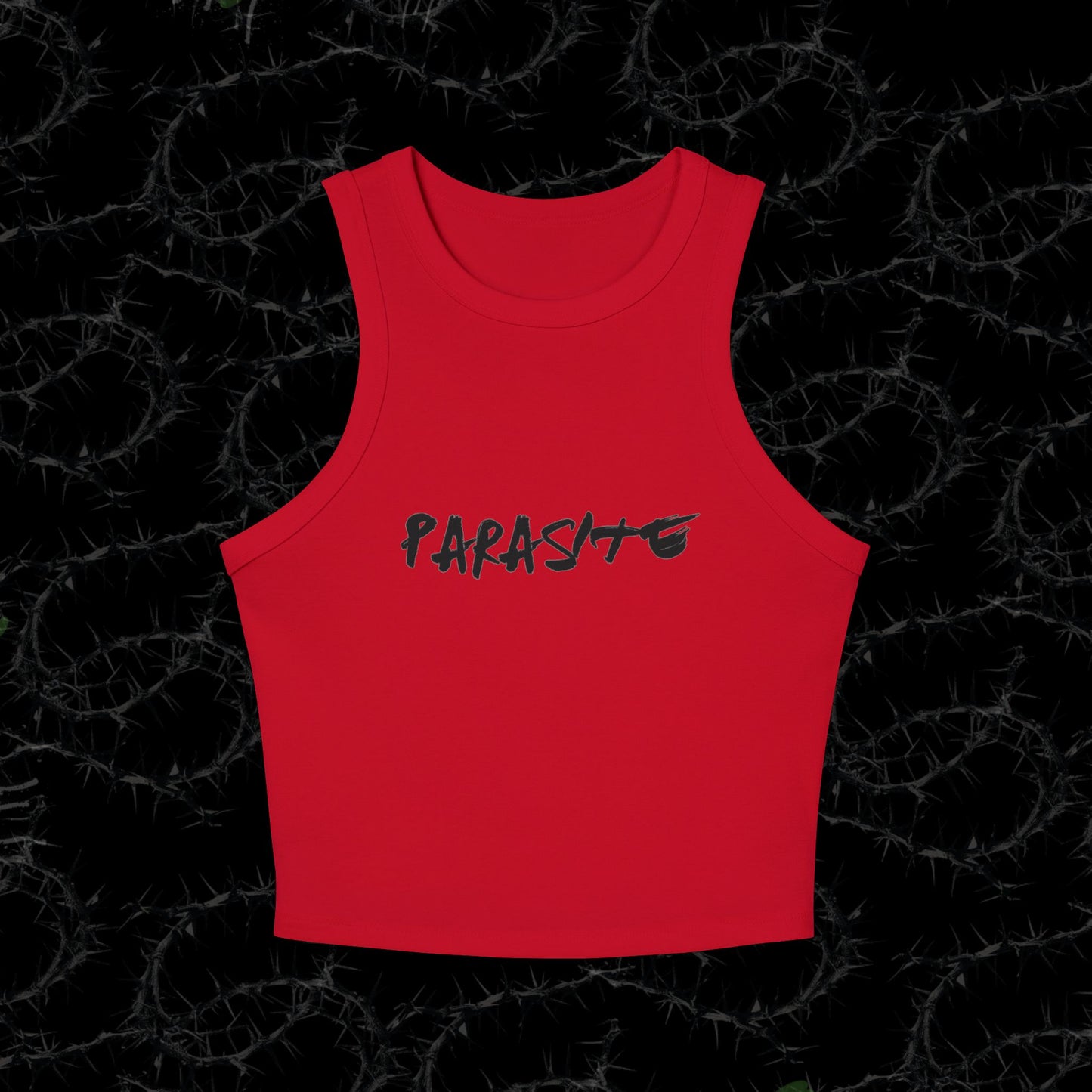 PARASITE - Women's Micro Rib Racer Tank Top