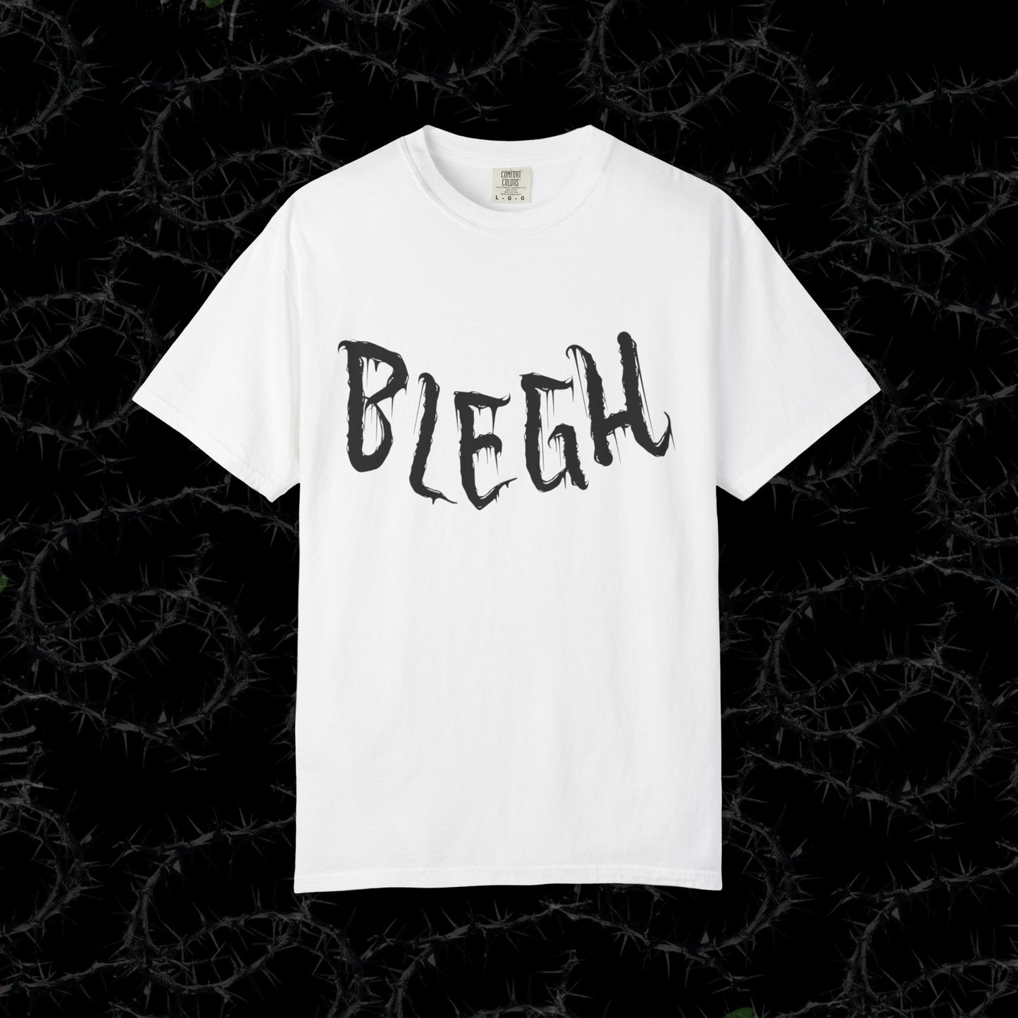 BLEGH -Dyed T-shirt.