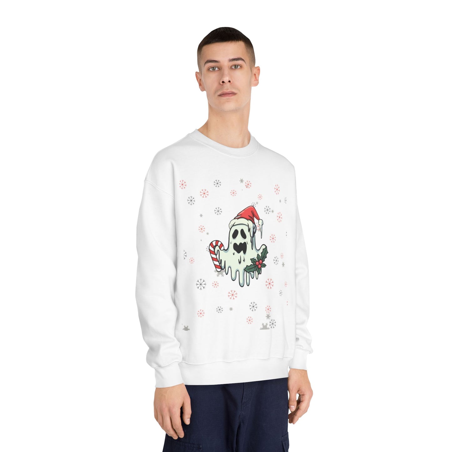 CHRISTMAS HAUNTING - Unisex DryBlend® Crewneck Sweatshirt