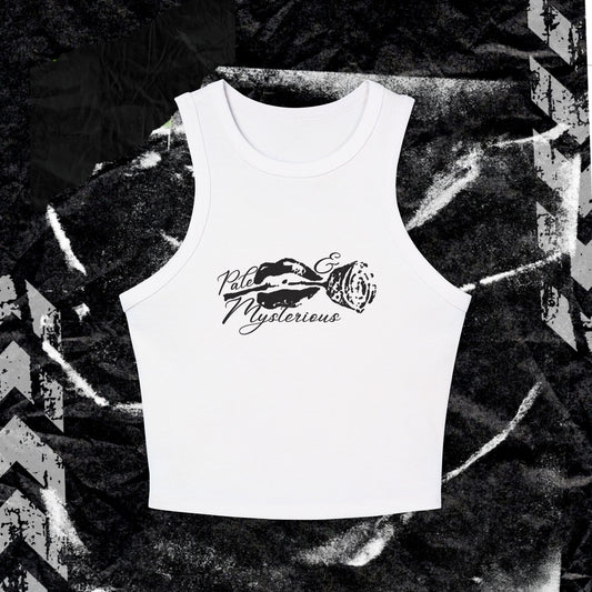 Pale & Mysterious - Women's Micro Rib Racer Tank Top