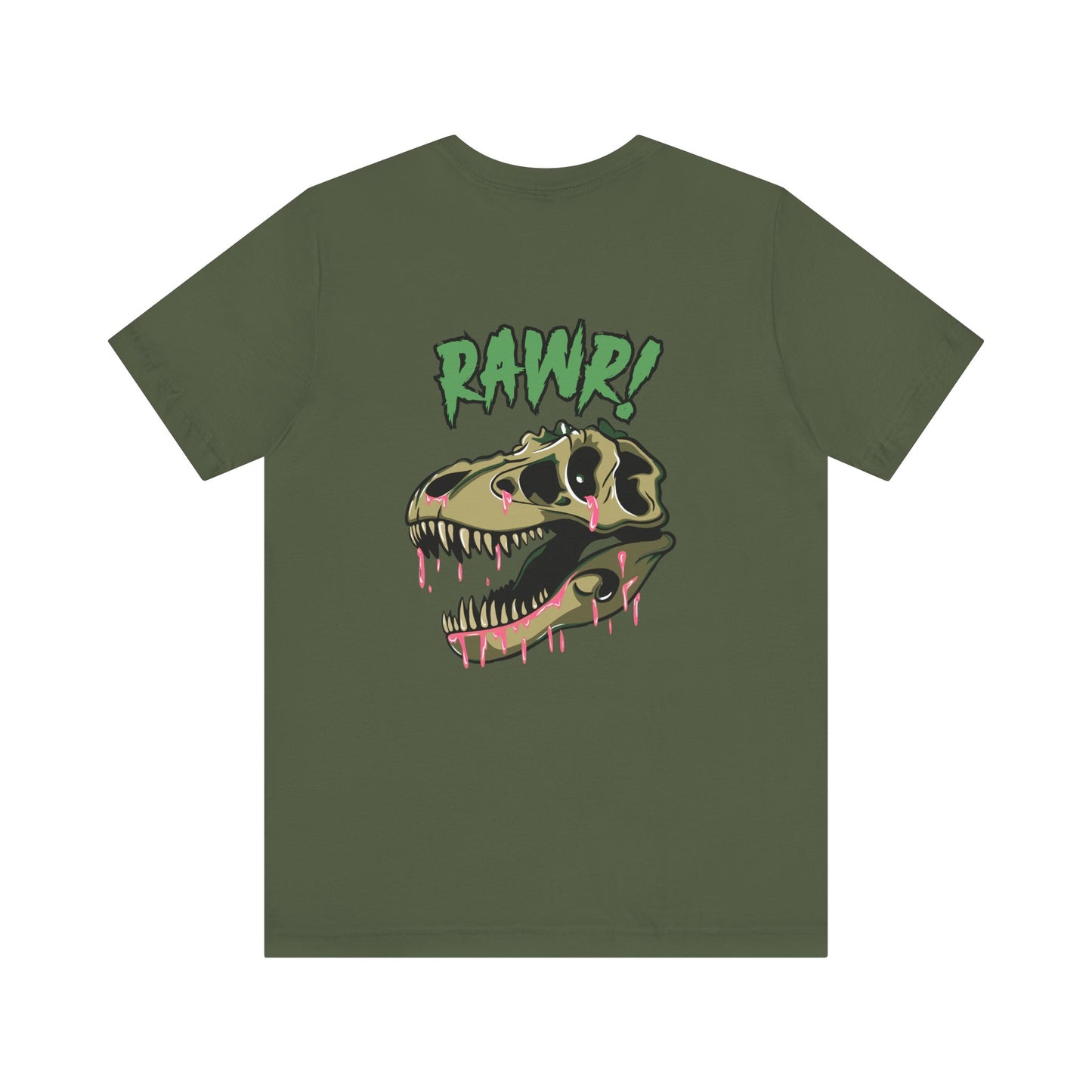 Pink Slime Rosie The Rex - Unisex Jersey Short Sleeve Tee