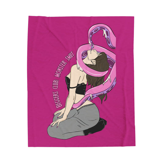 BEGGERS CLUB : MONSTER SMUT - Velveteen Plush Blanket