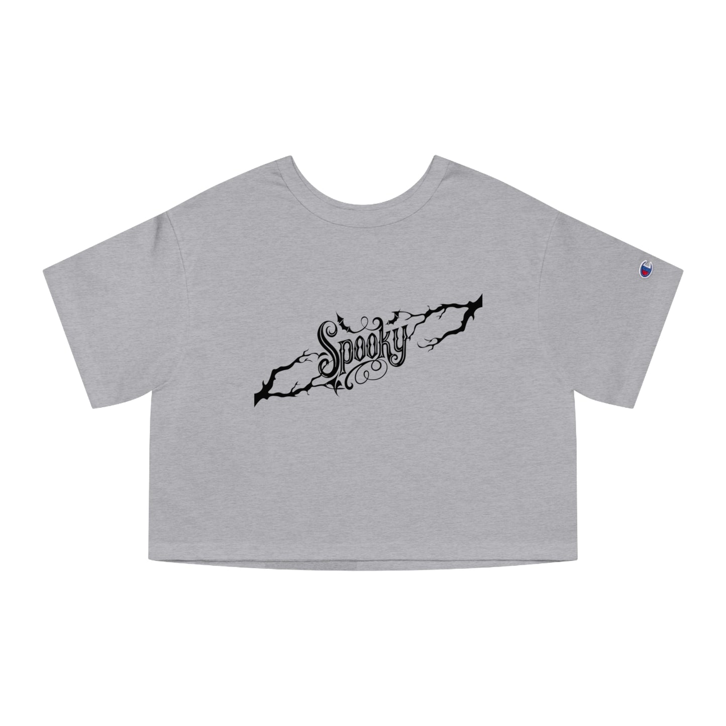 SPOOKY - Champion Women's Heritage Cropped T-Shirt