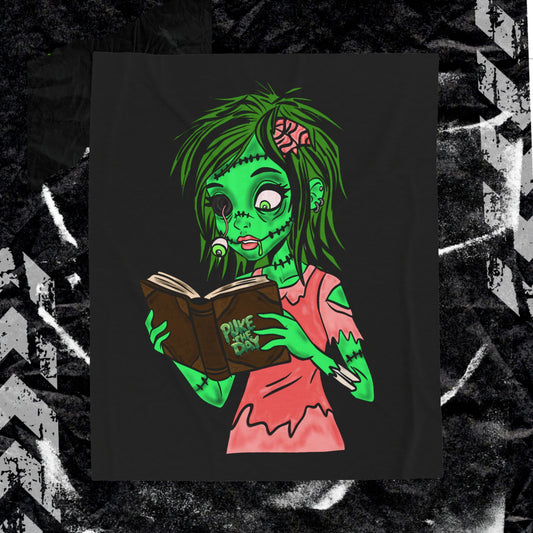 Living Dead Girl - Velveteen Plush Blanket