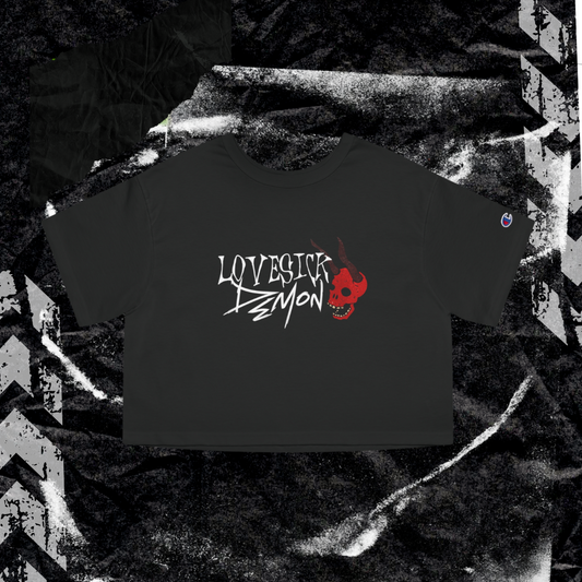 LOVESICK DEMON - Champion Women's Heritage Cropped T-Shirt