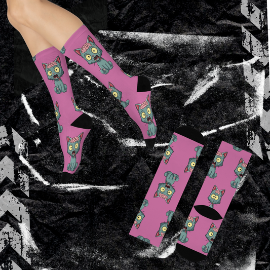 Zombie Cat Socks