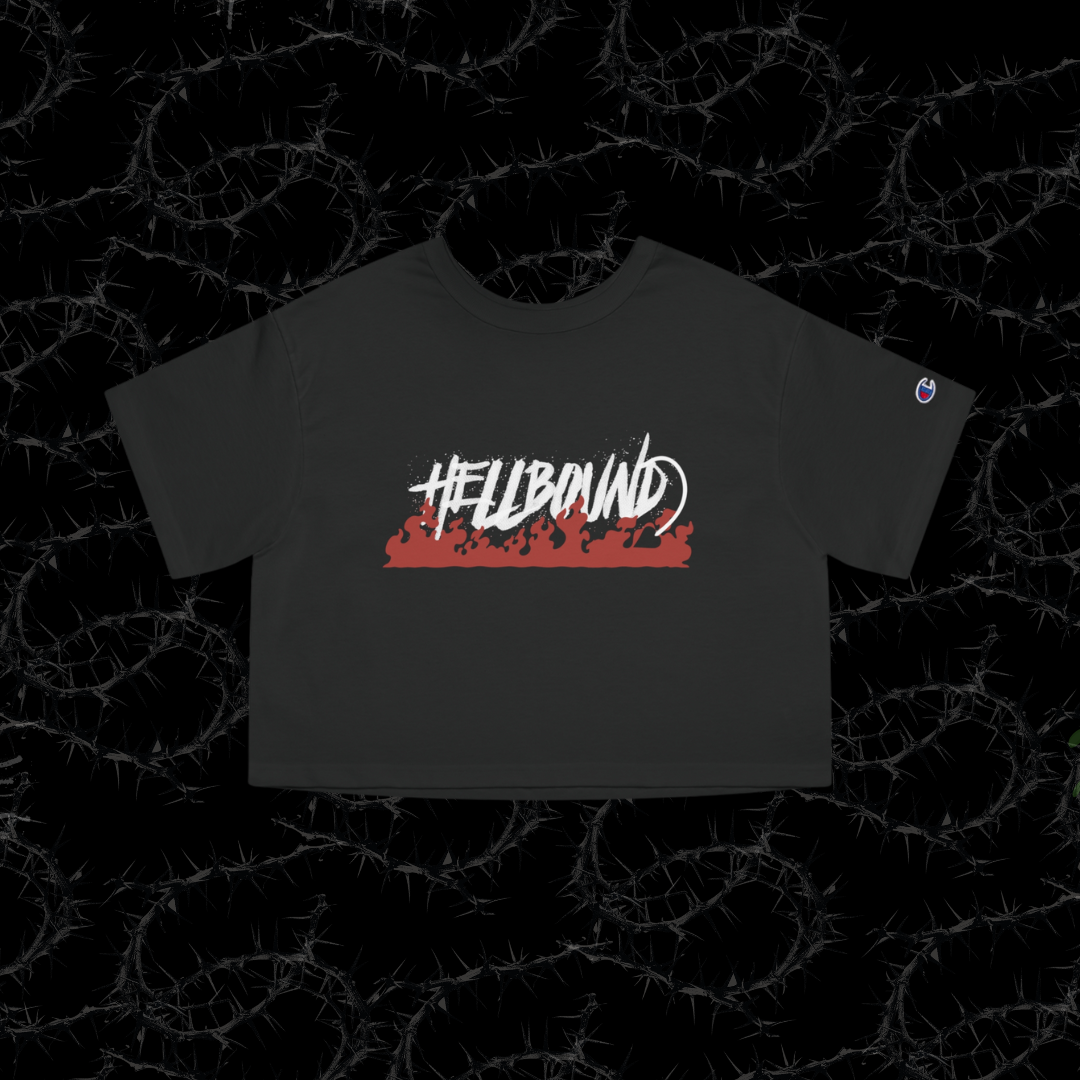 HELLBOUND - Champion Women's Heritage Cropped T-Shirt