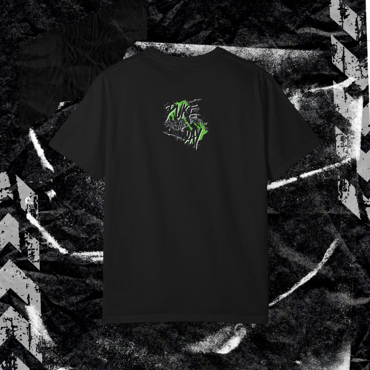 Queen Of Choas - Unisex Garment-Dyed T-shirt.