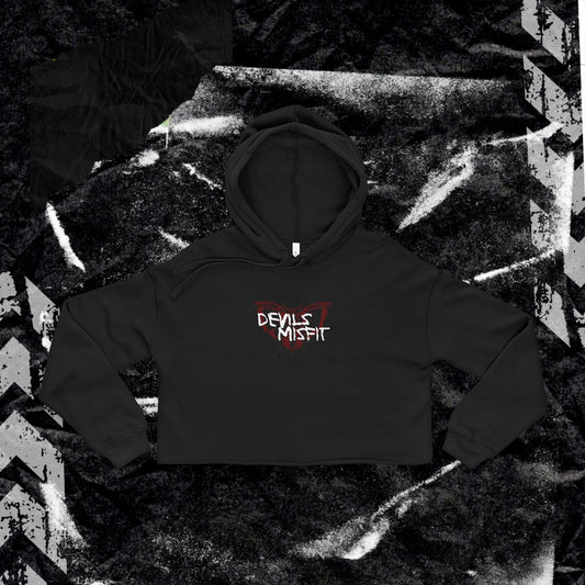 DEVILS MISFIT - Women's Cropped Hoodie
