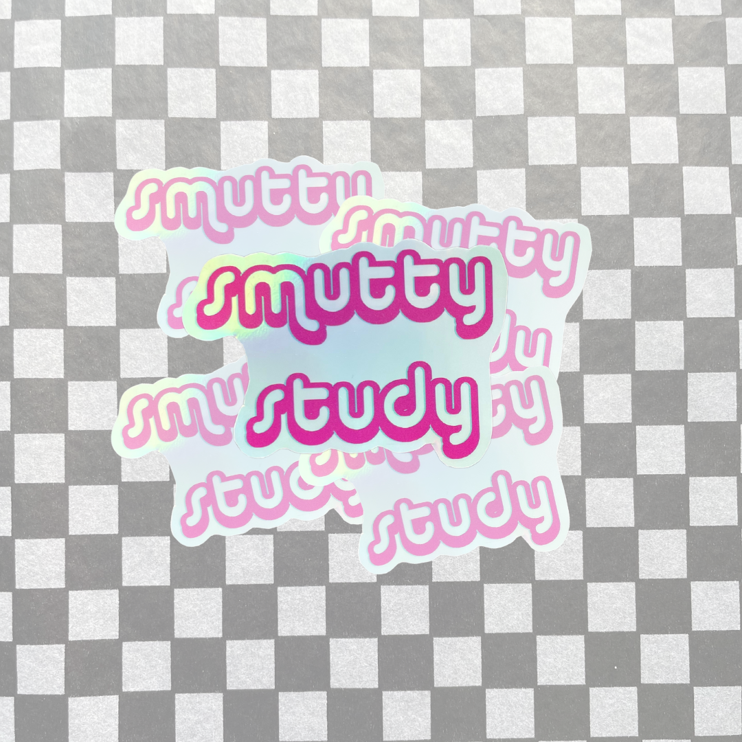 Smutty Study Sticker