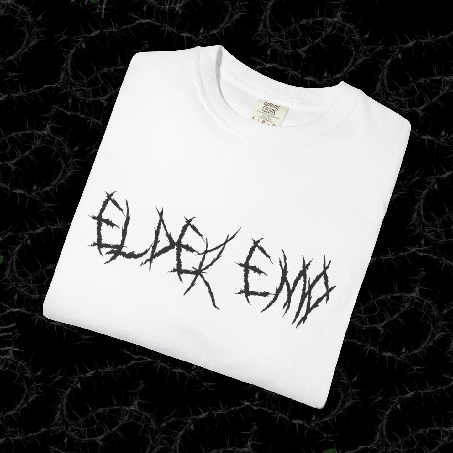 Elder Emo - Unisex Garment-Dyed T-shirt.